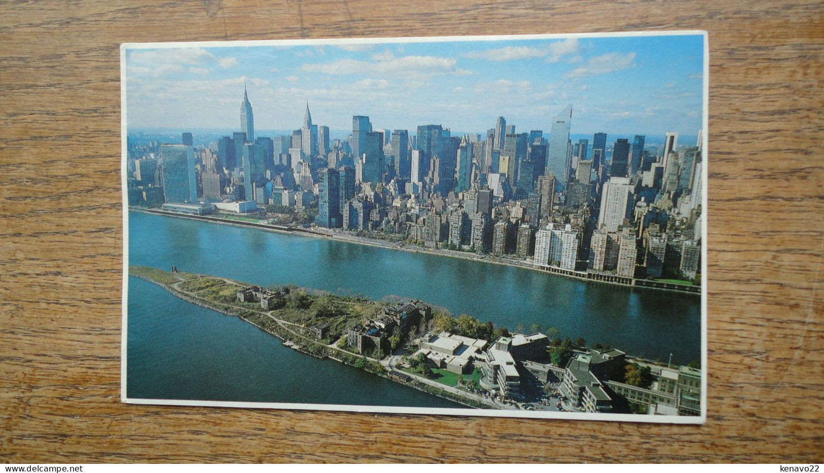 états-unis , New York City , Aerial View Of Manhattan And Roosevelt Island - Manhattan