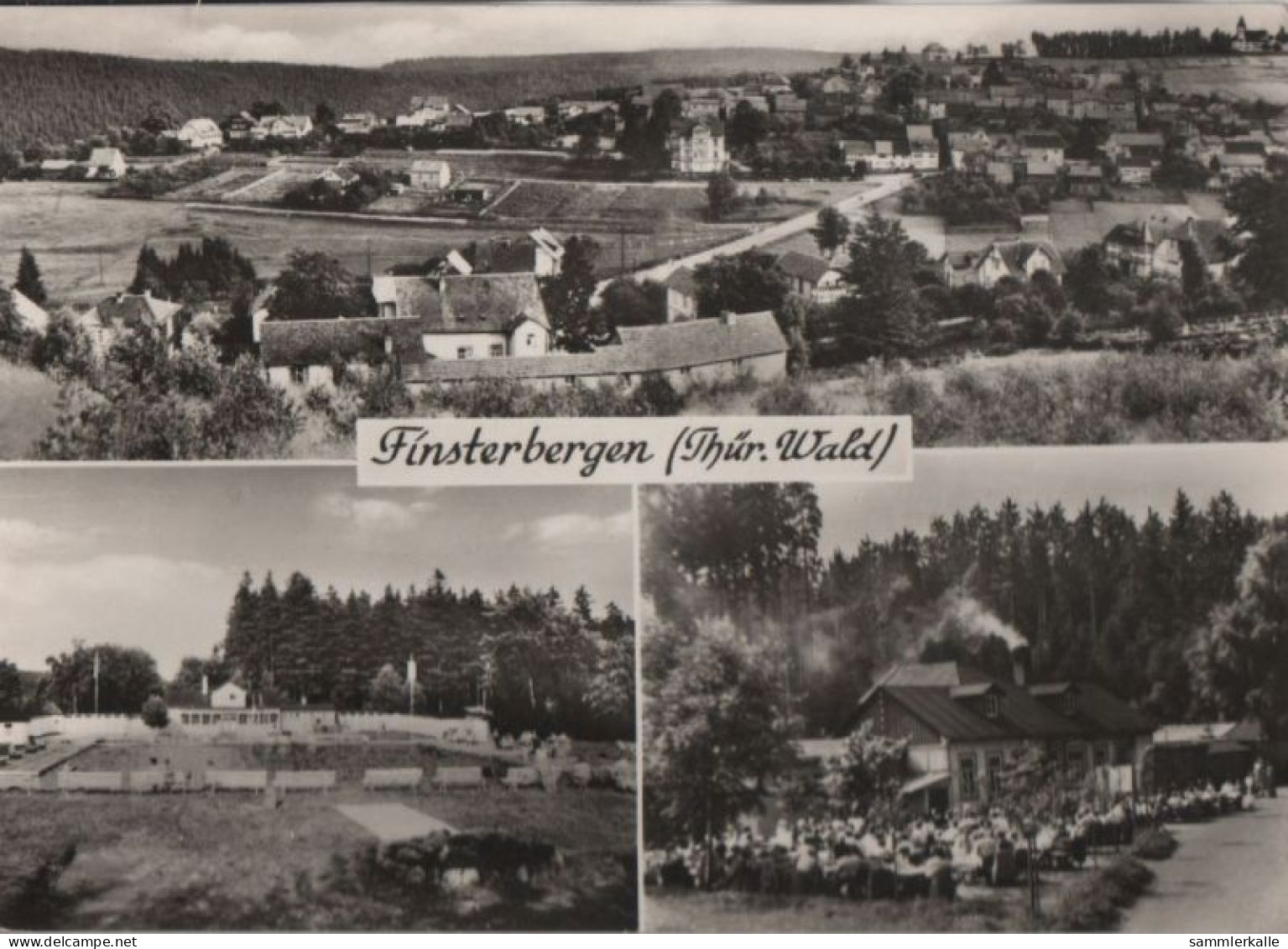 45677 - Finsterbergen - 3 Teilbilder - Ca. 1965 - Friedrichroda