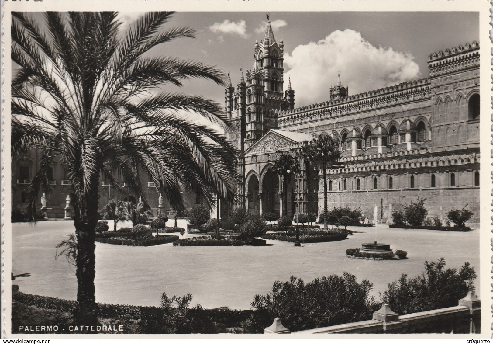 # ITALIE - SICILE - PALERMO - PALERME / PANORAMAS En 1951 (lot De 4 CP) - Palermo