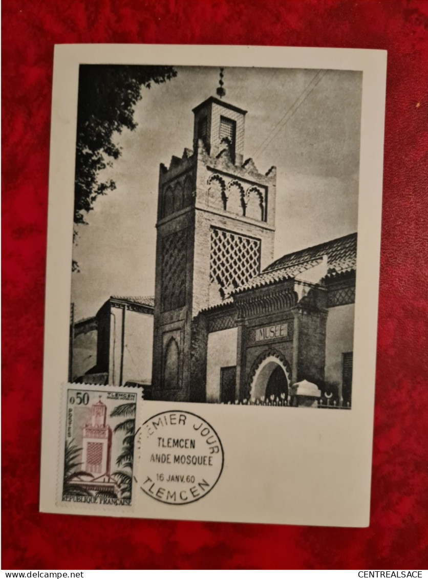 Carte 1960 MAXI   TLEMCEN GRANDE MOSQUEE - Non Classés