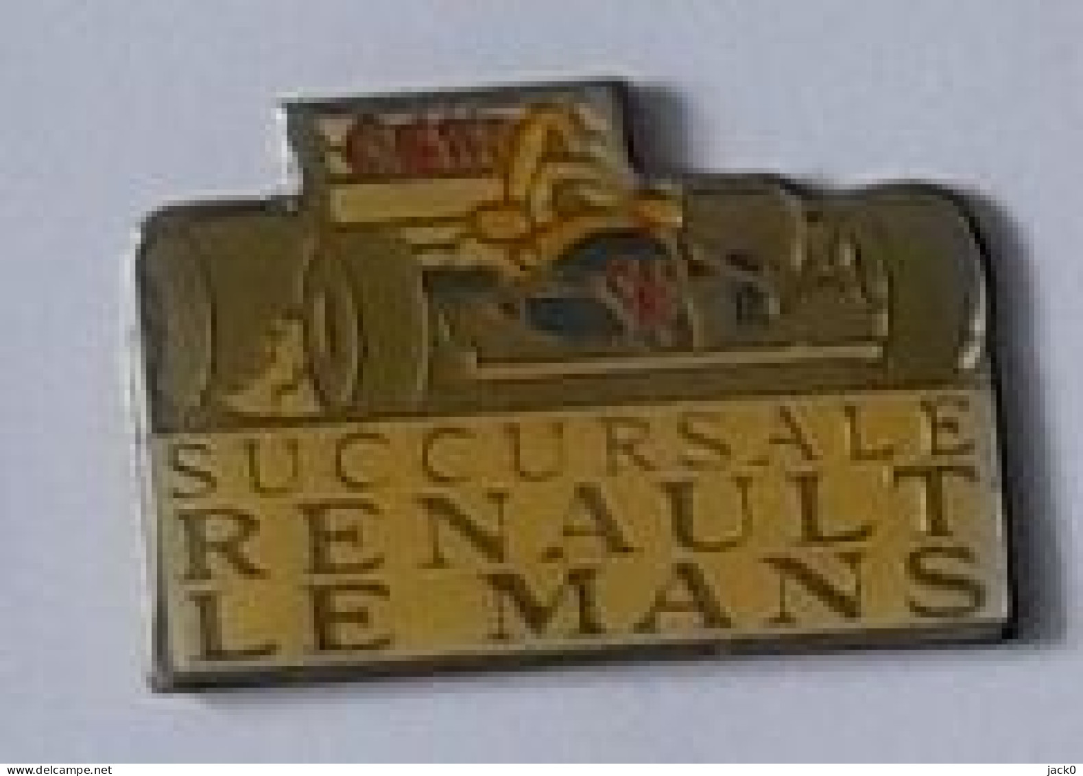 Pin' S  Ville, Succursale  Automobiles  RENAULT   LE MANS  ( 72 ) - Renault