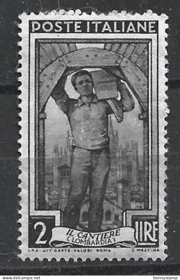 Repubblica Italiana, 1955 - 2 Lire Italia Al Lavoro - Nr.756 MNH** - 1971-80: Nieuw/plakker