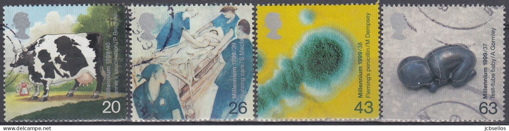 GRAN BRETAÑA 1999 Nº 2079/2082 USADO - Used Stamps