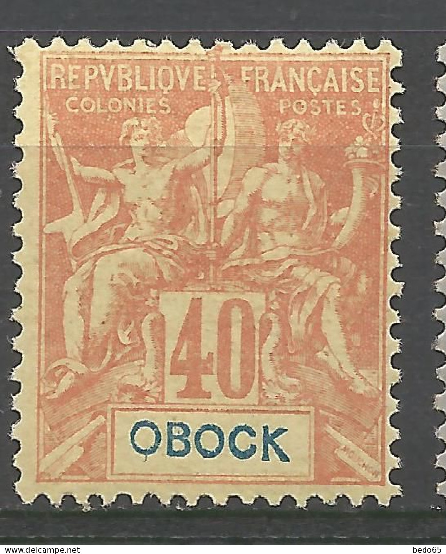 OBOCK N° 41 NEUF** LUXE SANS CHARNIERE / Hingeless / MNH - Neufs