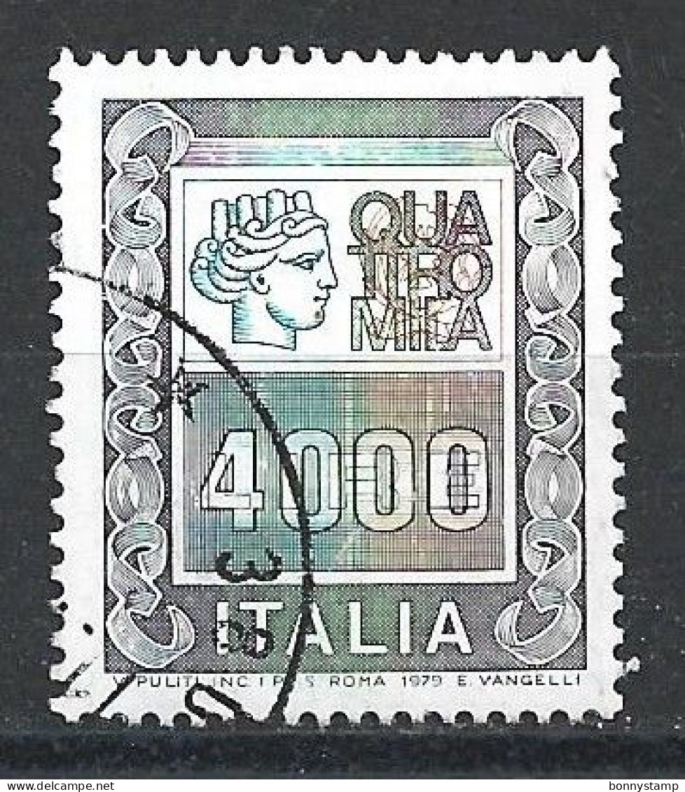 Repubblica Italiana, 1978 - 4000 Lire Alti Valori Siracusana - Nr.1441 Usato° - 1971-80: Oblitérés