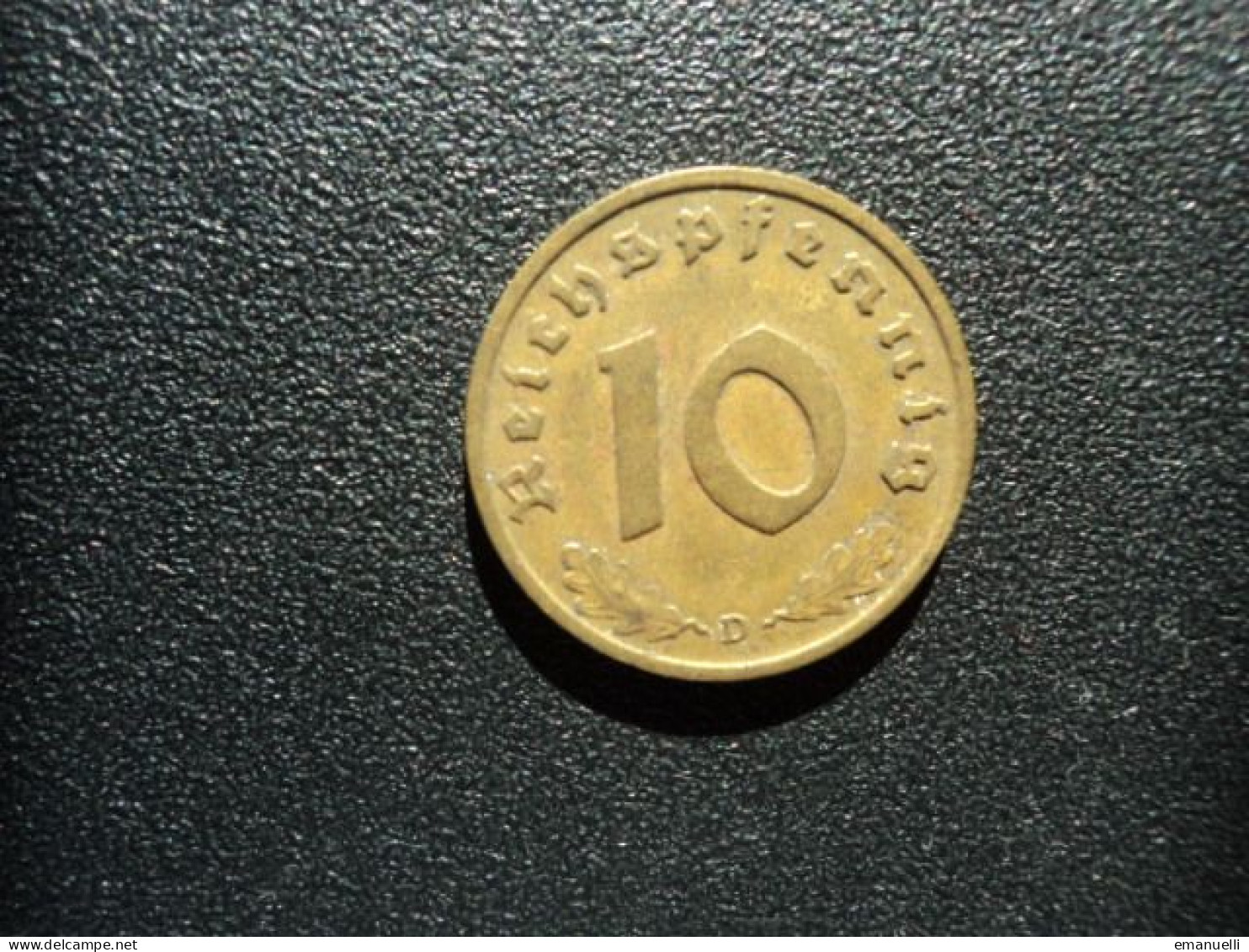 ALLEMAGNE : 10 REICHSPFENNIG   1937 D    KM 92      TTB - 10 Reichspfennig