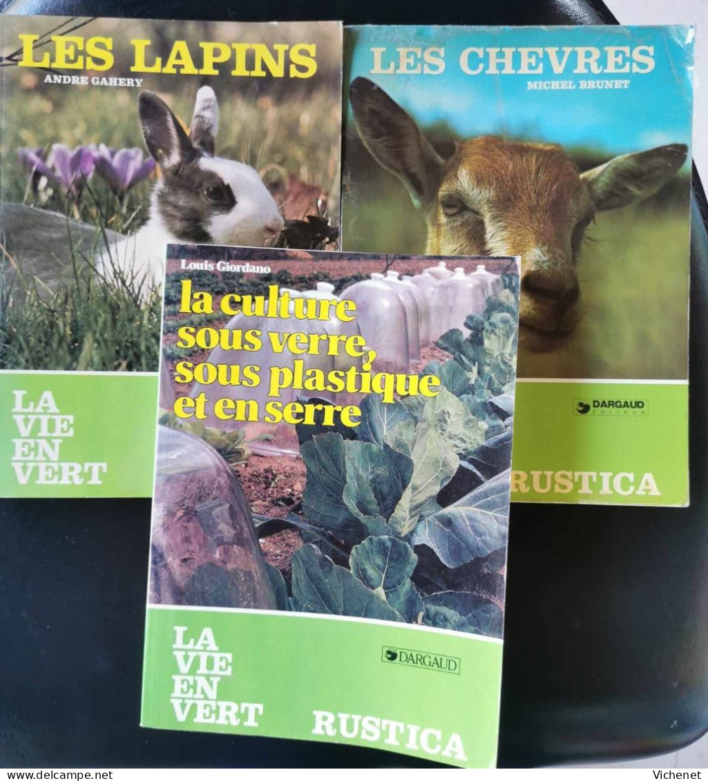 La Vie En Vert Rustica : 3 Volumes  (N°s 4,17,80) - Jardinería