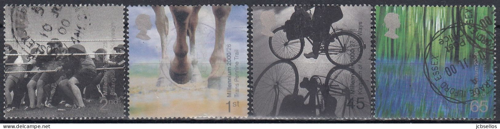 GRAN BRETAÑA 2000 Nº 2187/2190 USADO - Used Stamps