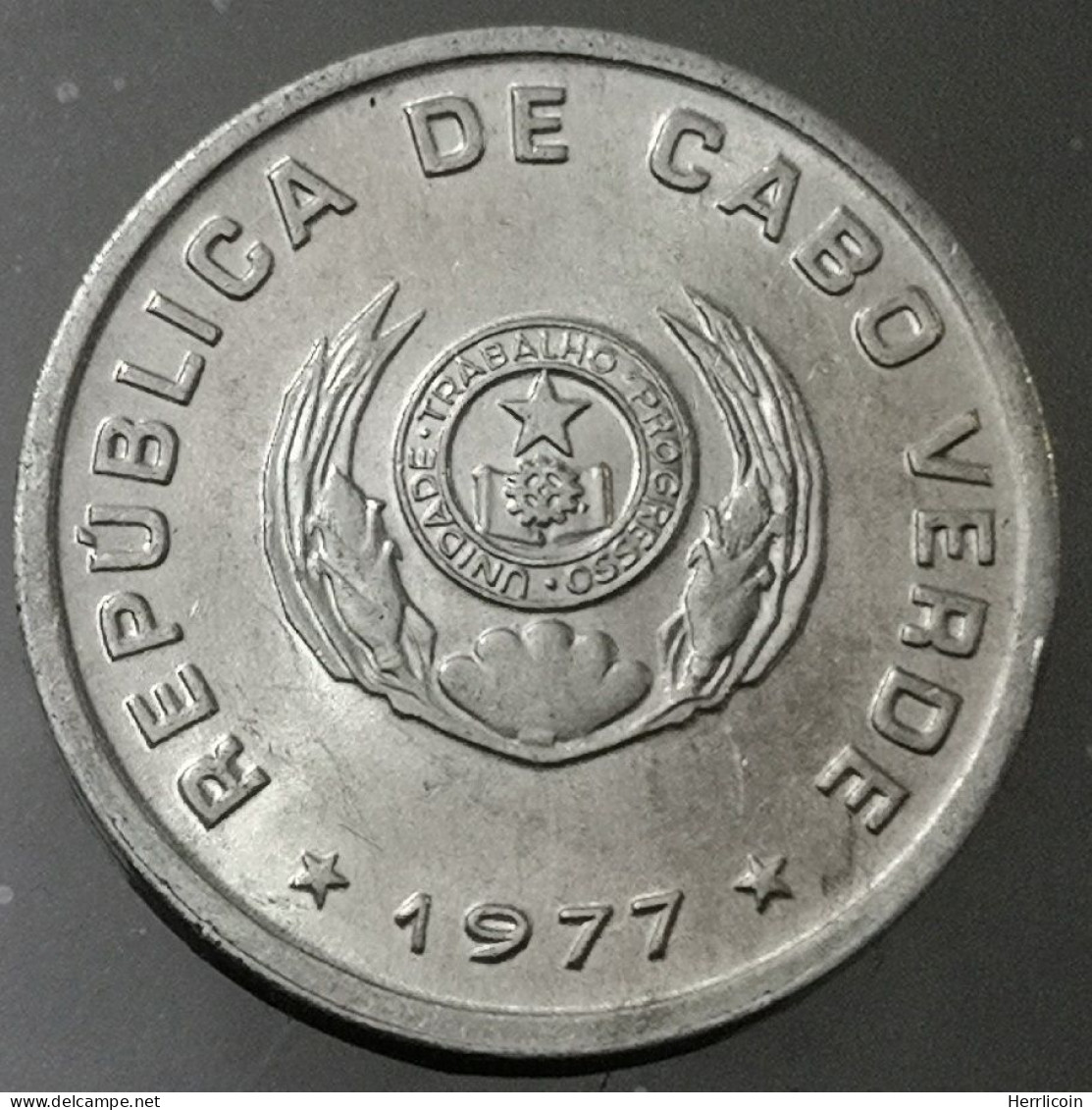 Monnaie Cap Vert - 1977  - 20 Centavos - Capo Verde