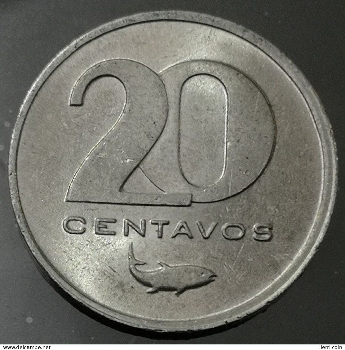 Monnaie Cap Vert - 1977  - 20 Centavos - Cabo Verde