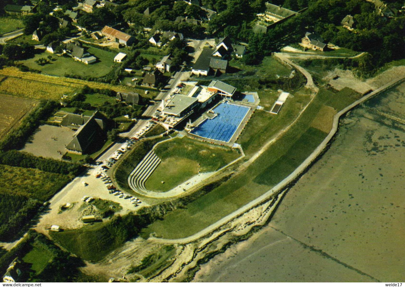 05622 - Nordseeinsel SYLT - Blick Auf Das Meerwasserschwimmbad In Keitum - Sylt