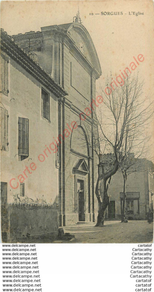 84.  SORGUES .  L'Eglise . - Sorgues