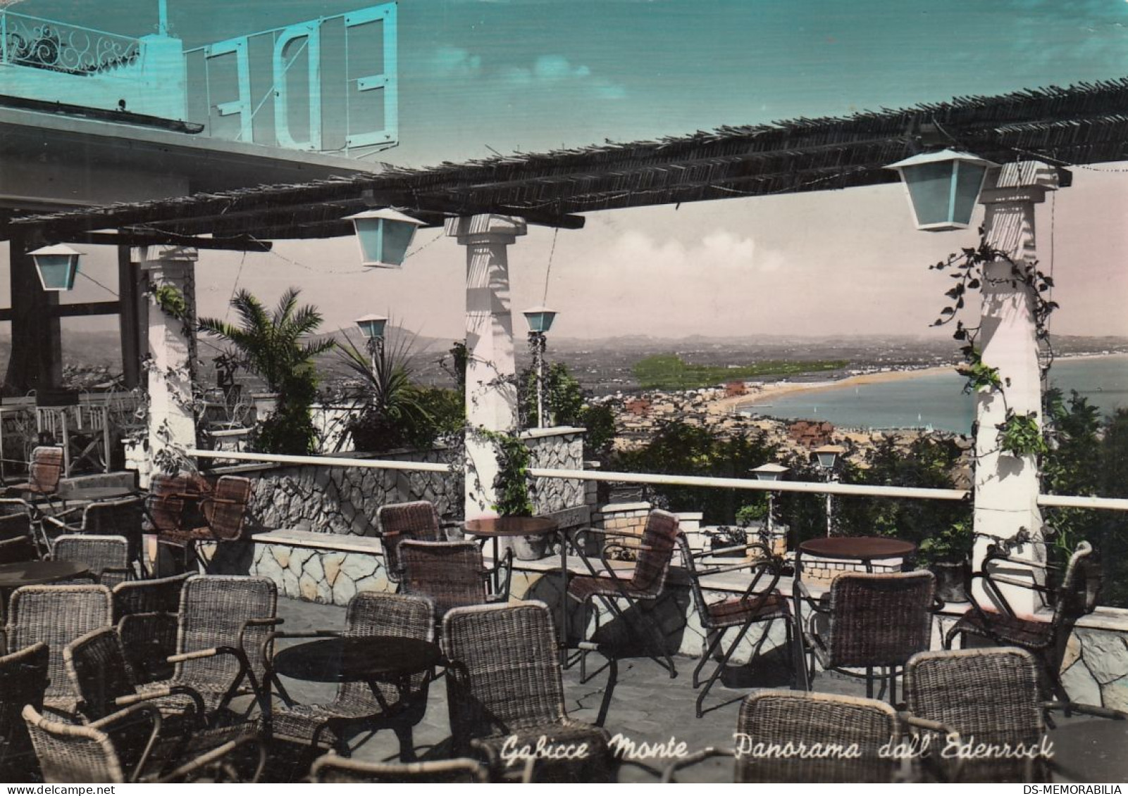 Gabicce Monte - Panorama Dall Edenrock 1956 - Pesaro