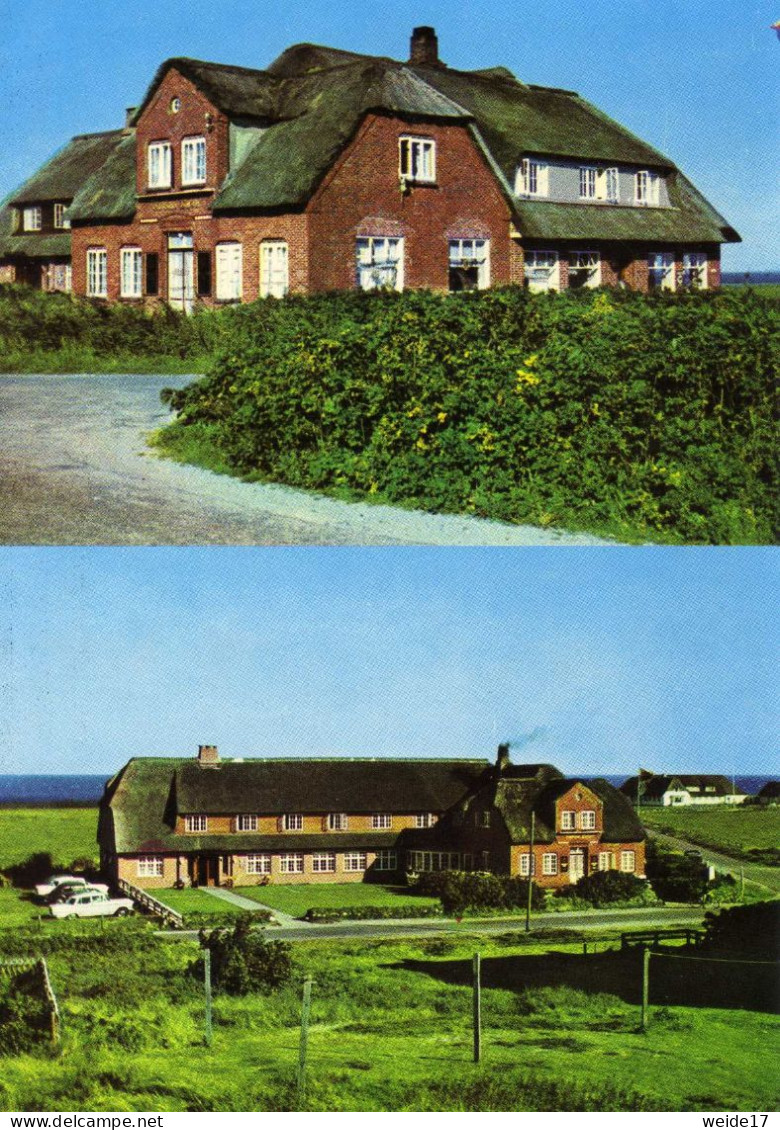 05623 - Nordseeinsel SYLT - MBK Von Gasthaus Und Pension Boysen In Rantum - Sylt