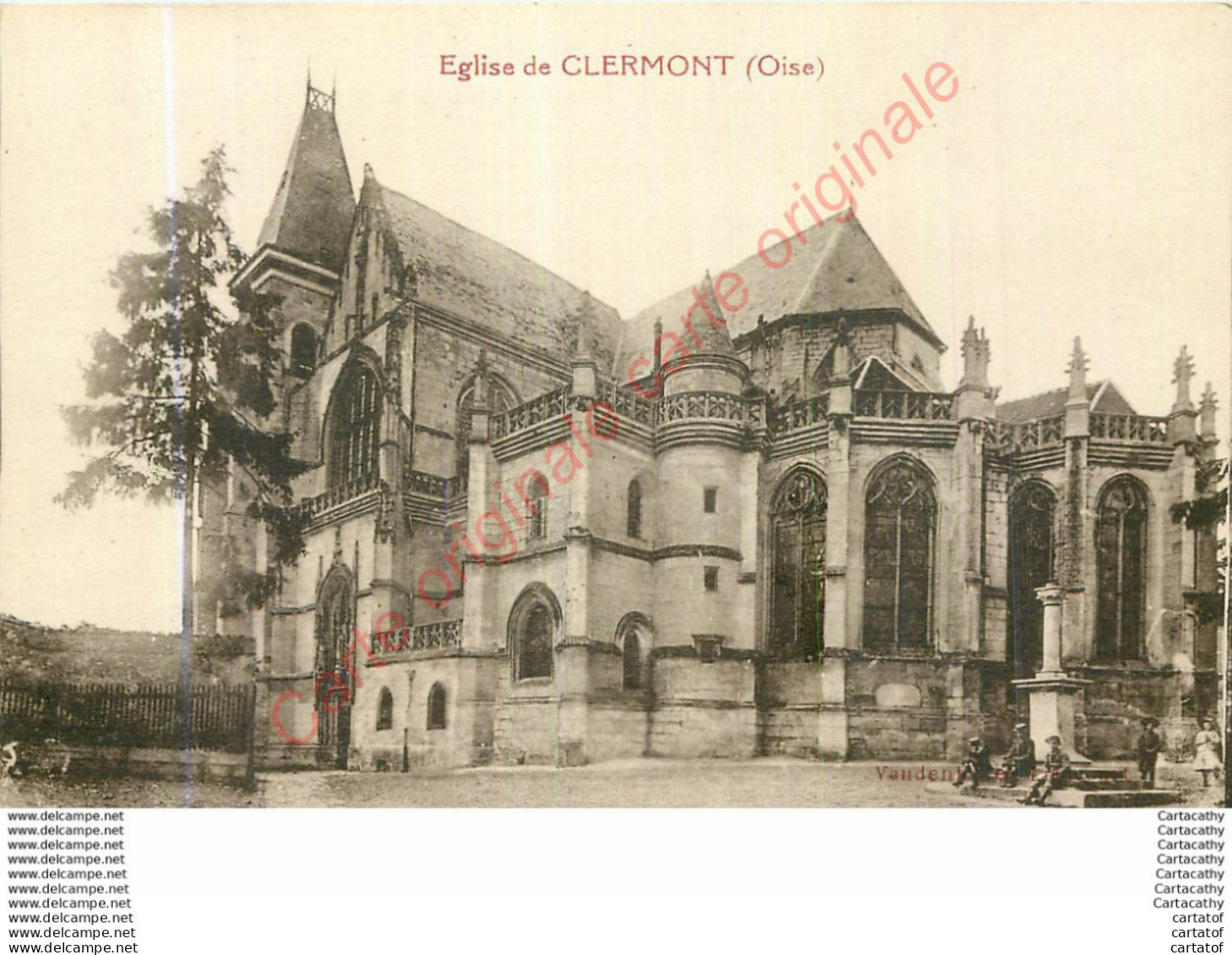 60.  Eglise De CLERMONT . Oise . - Clermont