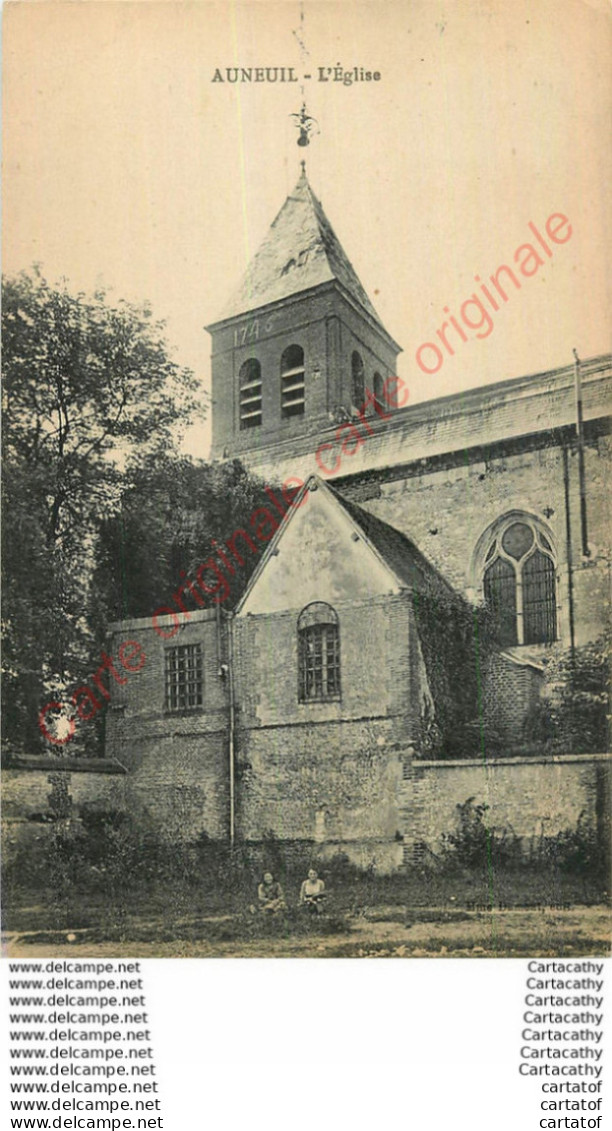 60.  AUNEUIL .  Eglise . - Auneuil