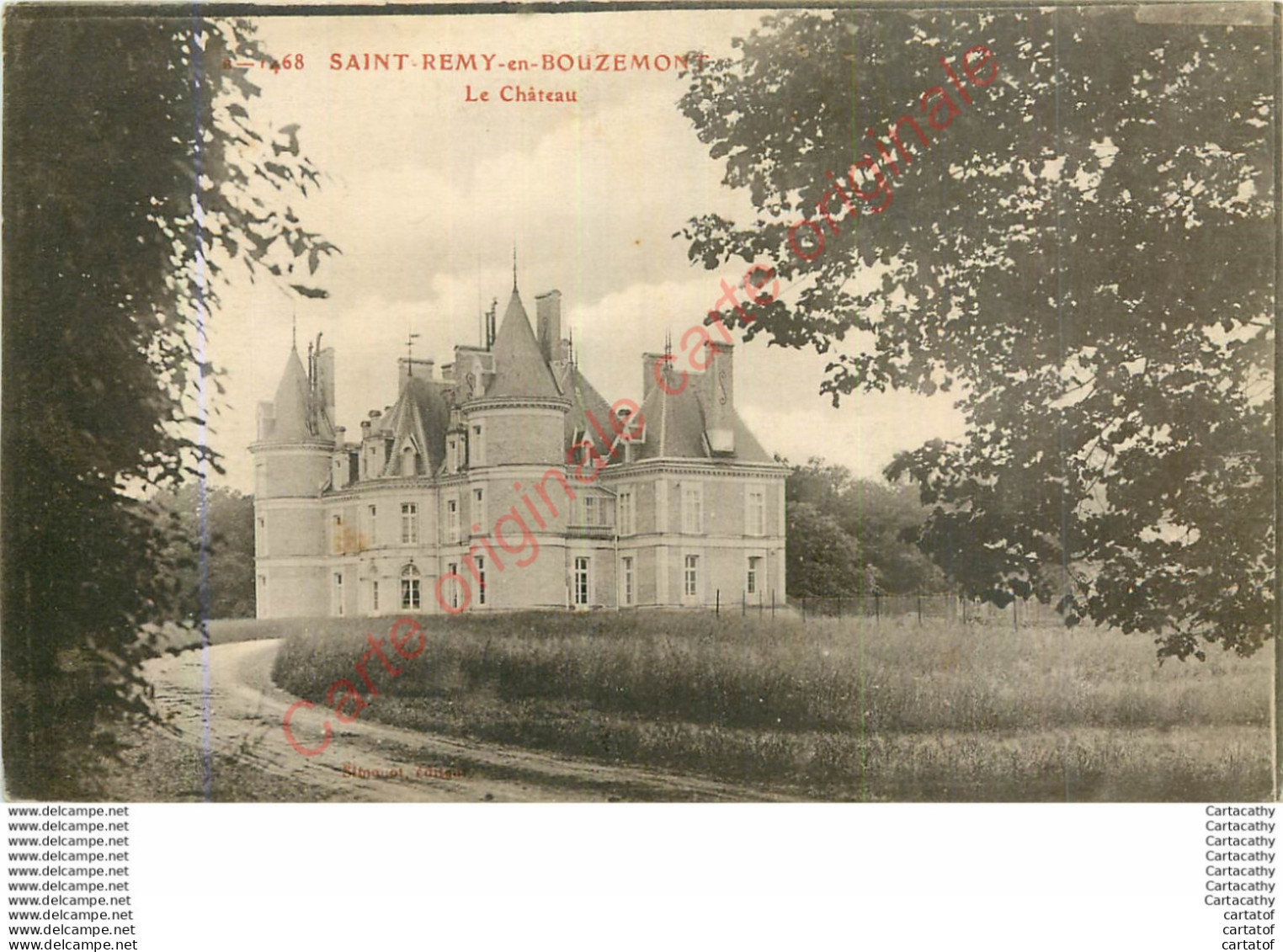 51.  SAINT REMY EN BOUZEMONT .  Château - Saint Remy En Bouzemont