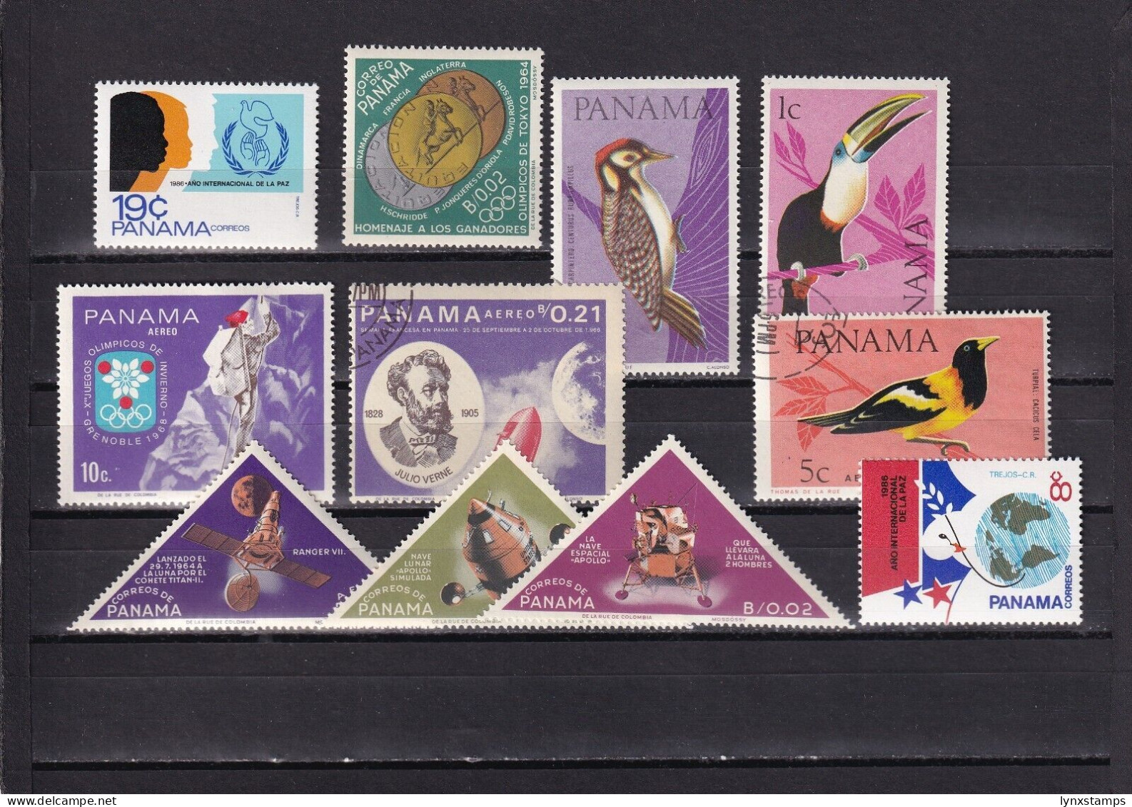 SA03 Panama Various Selection Of Mint And Used Stamps - Panama