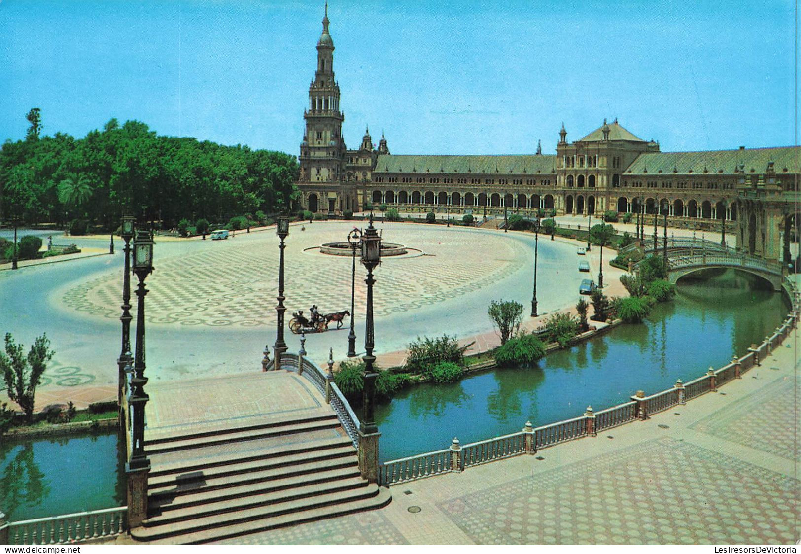 ESPAGNE - Sevilla - Place D'ESpagne - Carte Postale - Sevilla