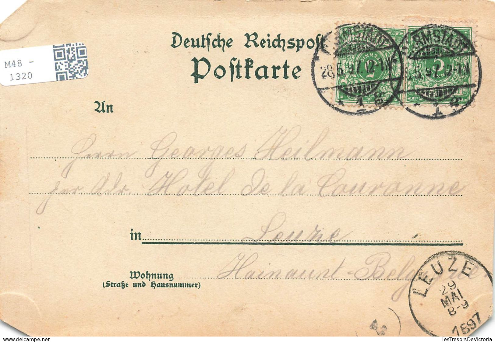 ALLEMAGNE - Gruss Von Der Ludmigshohe Bei Darmstade - Multi-vues De Différents Endroit - Carte Postale Ancienne - Darmstadt