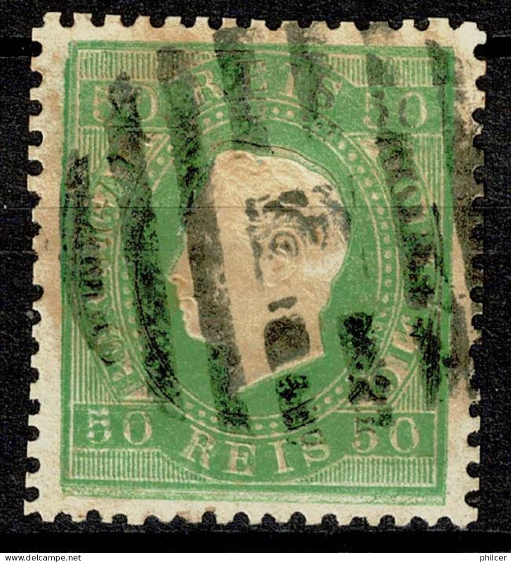 Portugal, 1870/6, # 41, Com Certificado, Used - Used Stamps