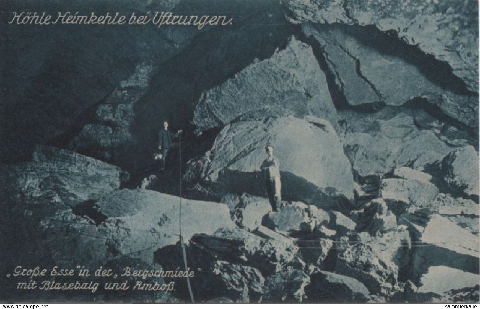 62738 - Uftrungen - Höhle Heimkehle, Grosse Esse - Ca. 1935 - Mansfeld