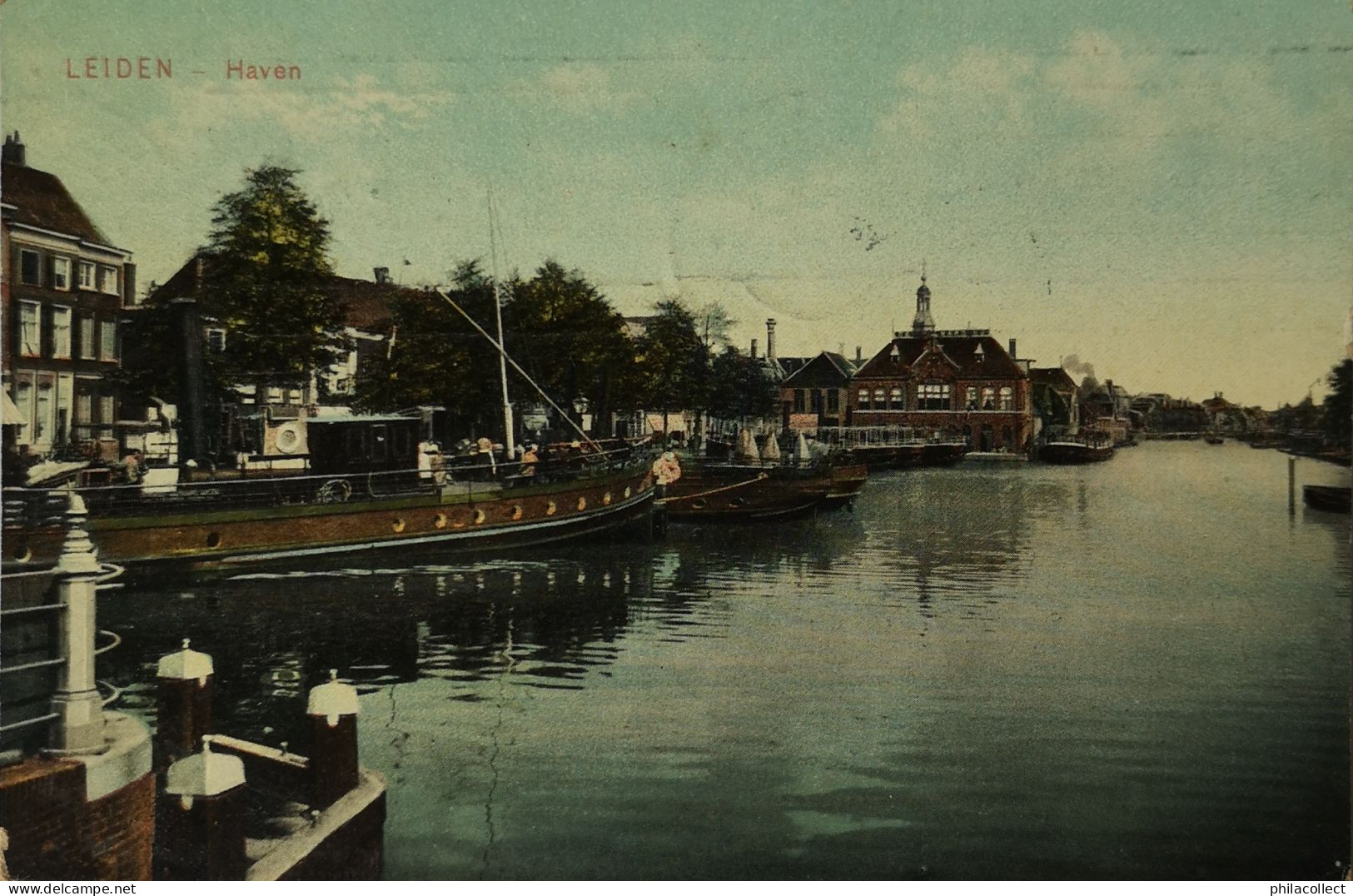 Leiden // Haven 1910 - Leiden