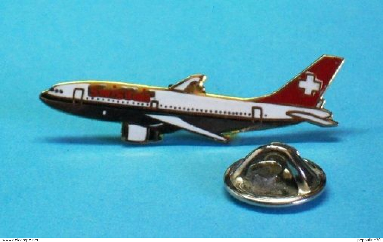 1 PIN'S //   ** SWISS AIR /  BOEING 777-300ER ** . (Prodimport) - Aviones