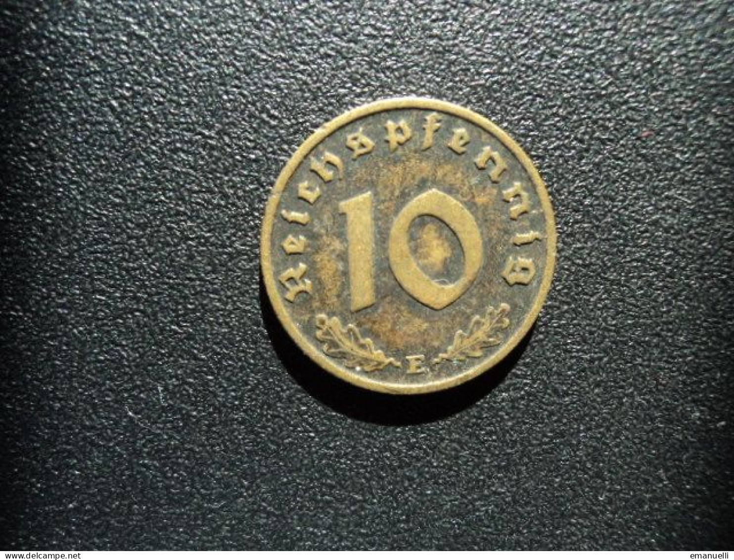 ALLEMAGNE : 10 REICHSPFENNIG   1938 E    KM 92      TTB+ - 10 Reichspfennig