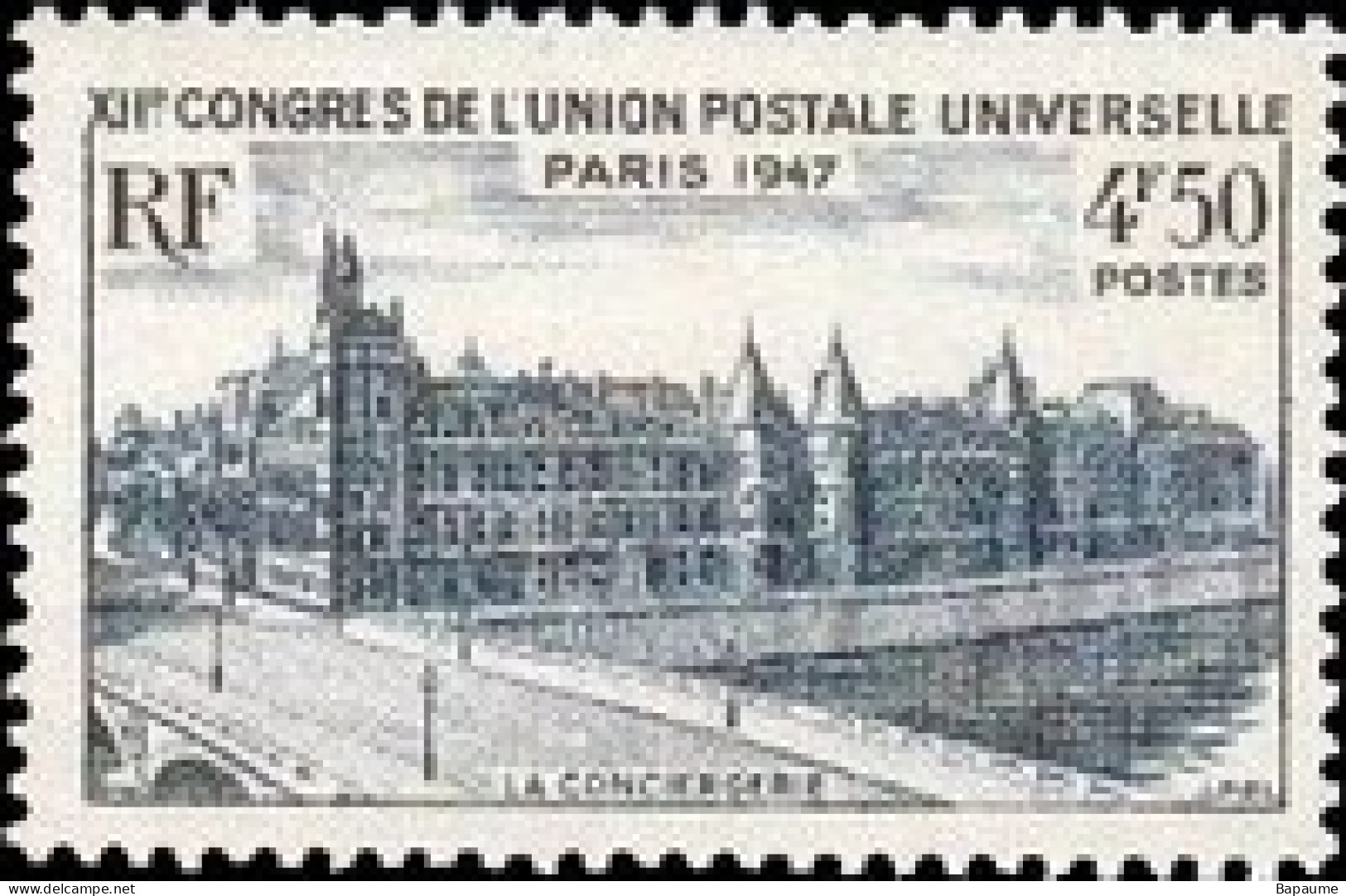 France - Yvert & Tellier N°781 - 12e Congrès De L'U.P.U, à Paris - La Conciergerie - Neuf** NMH - Cote Catalogue 0,50€ - Neufs