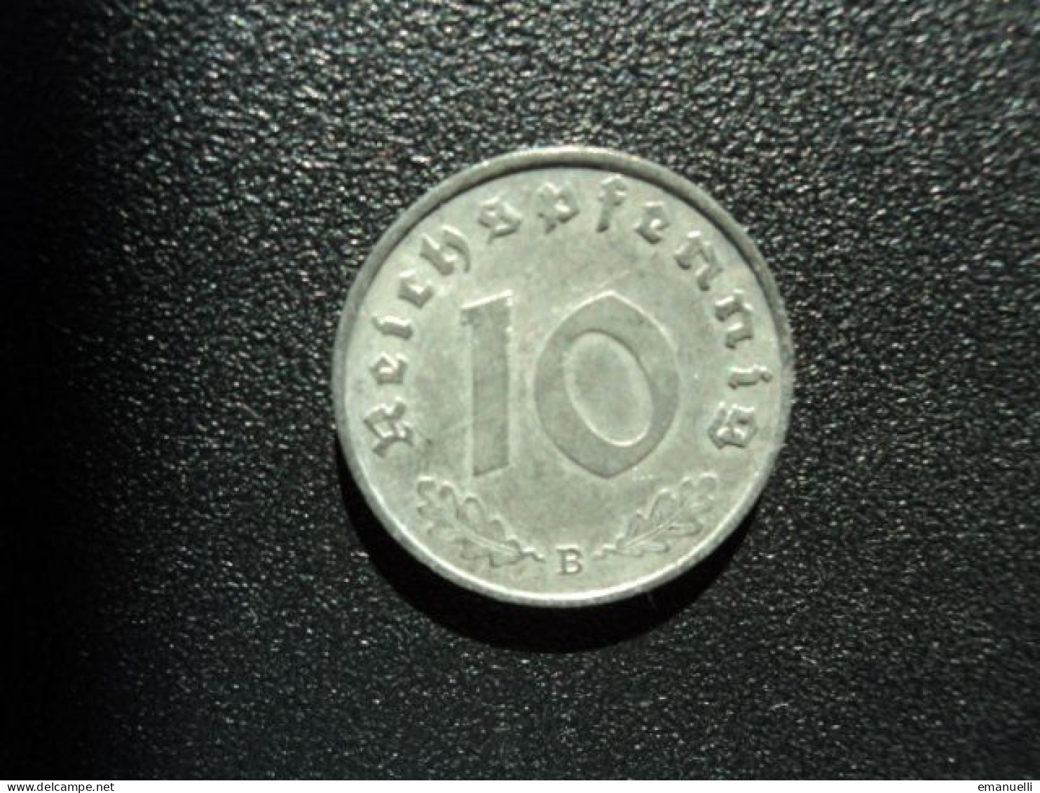 ALLEMAGNE : 10 REICHSPFENNIG   1940 B    KM 101    TTB - 10 Reichspfennig