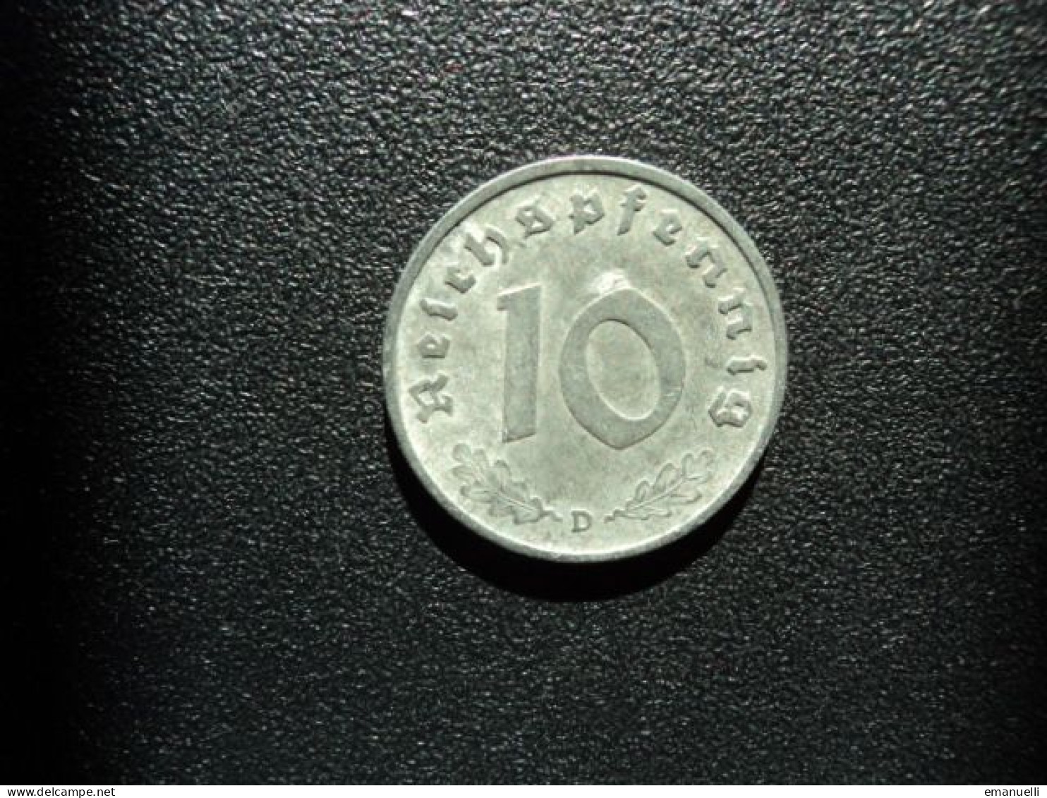 ALLEMAGNE : 10 REICHSPFENNIG   1940 D   KM 101    TB+ - 10 Reichspfennig