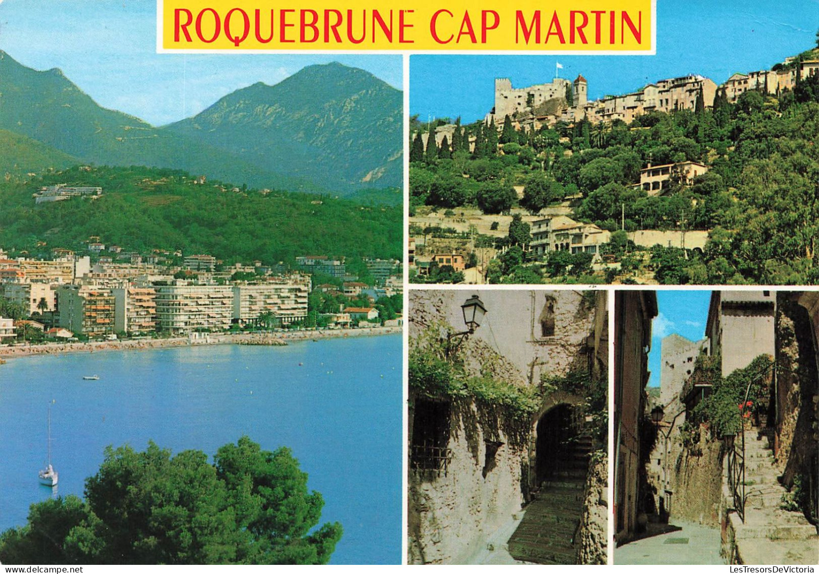 FRANCE - Roquebrune Cap Martin - Multi-vues - Carte Postale - Roquebrune-Cap-Martin