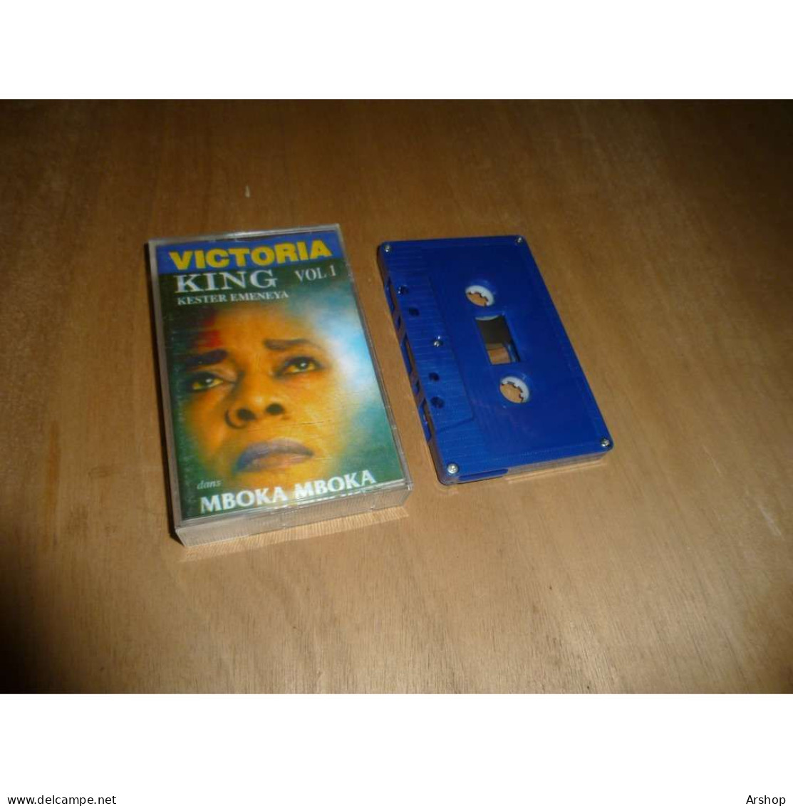 VICTORIA KING KESTER EMENEYA Mboka Mboka AFRIQUE AFRO FOLK - COTE D'IVOIRE Cassette Audio - Cassettes Audio