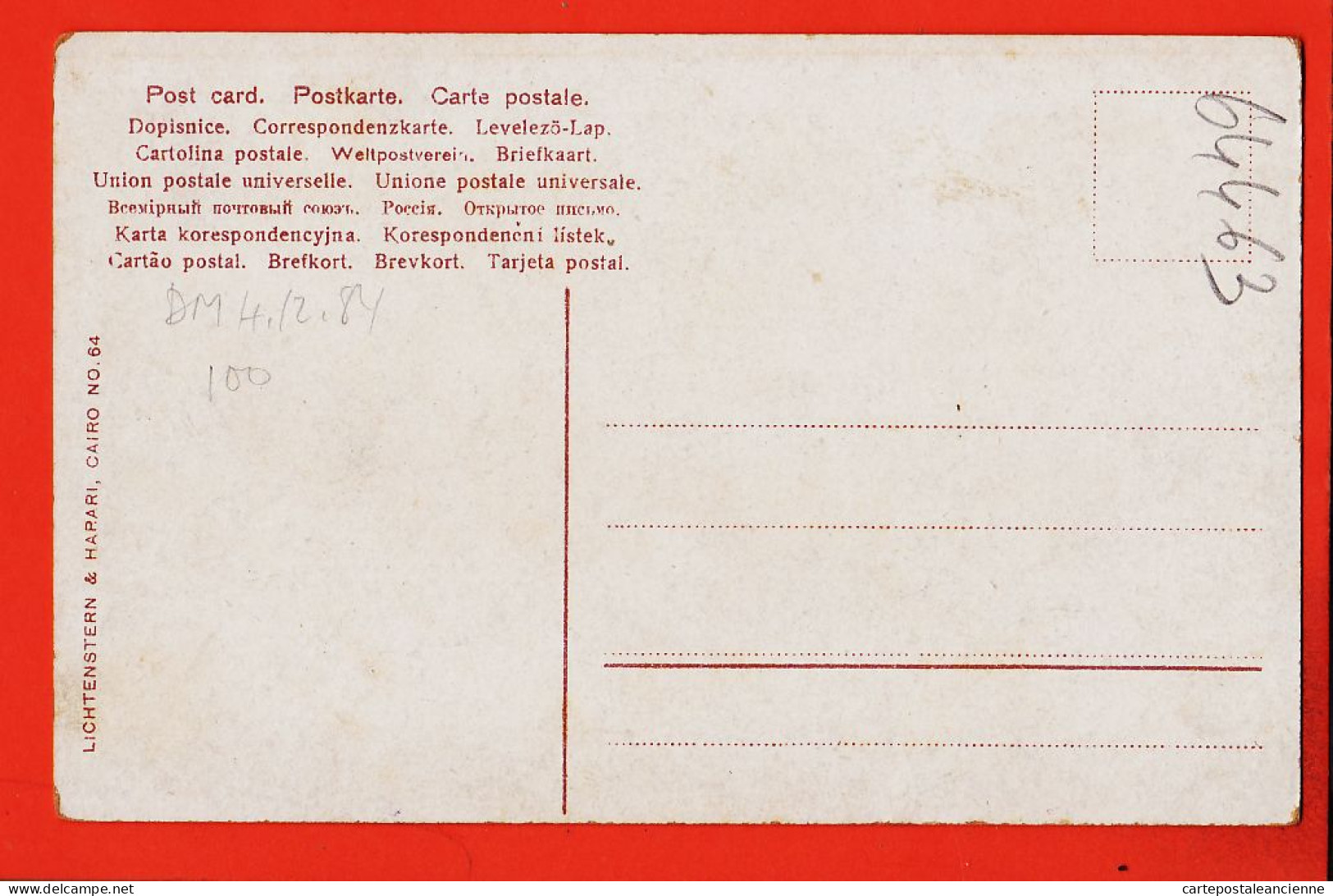 33996 / ⭐ ♥️ Ethnic Egypt ◉ Vendeur Dattes Et Figues Egyptiens Metiers Egypte 1905s ◉ LICHTENSTERN & HARARI N° 64 Cairo - Persons