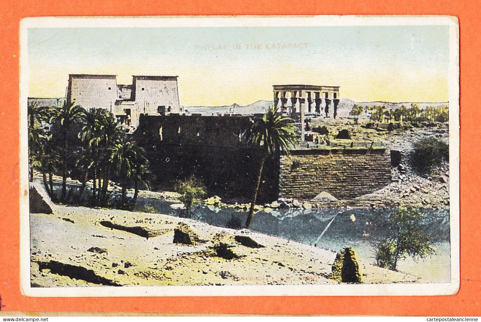 33830 / ⭐ Edition Peu Commune / Assouan Ile PHYLAE In The Cataract NIL Temple ISIS 1900s Egypte Egypt  - Aswan