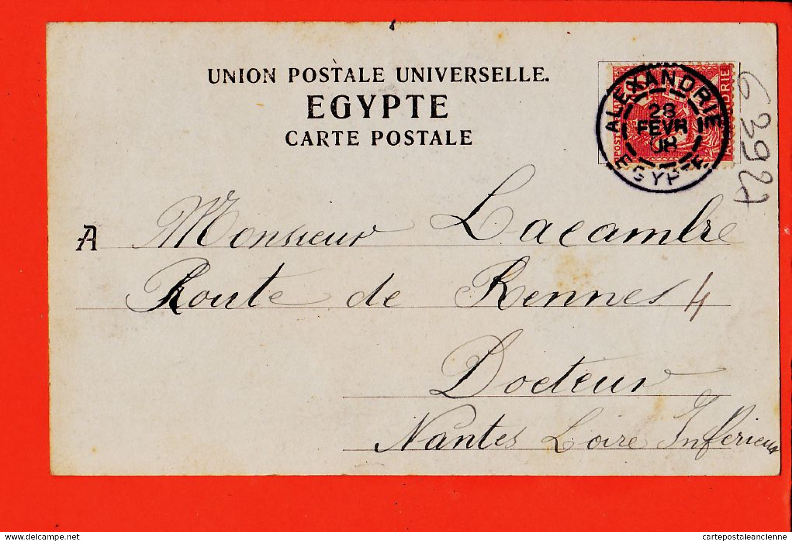 33800 / ⭐ ◉ Carte-Photo CAIRO Egypt The Pyramids Buffalo NILE LE CAIRE Enfant Buffle Nil 1908 à Docteur LACAMBRE Nantes - Cairo