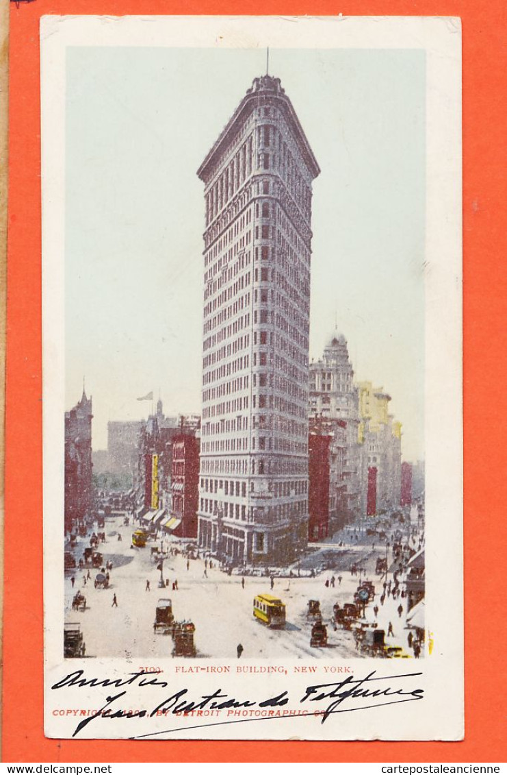 33622 / ⭐ NEW-YORK Flat Iron Building  1904 à Louis ALBY 103 Rue De La Pompe Paris - Altri Monumenti, Edifici