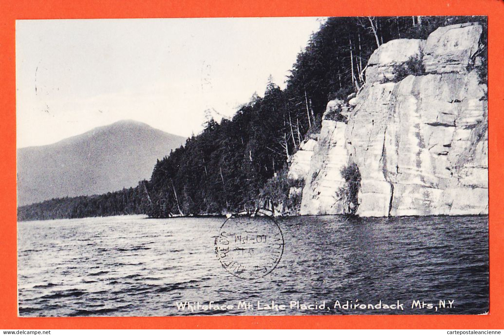 33619 / ⭐ ♥️ Rare ADIRONDACK Mts Essex White Face Mt. LAKE PLACID 1908 à Melle MILHAU Montreal / Rotograph D-25501 - Adirondack