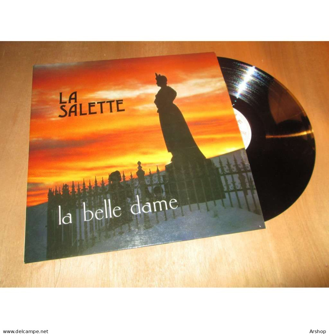 LA BELLE DAME - LA SALETTE La Belle Dame COMEDIE / TEXTE LU - EDITIONS DU BERGER ETA 3025 France Lp - Andere & Zonder Classificatie
