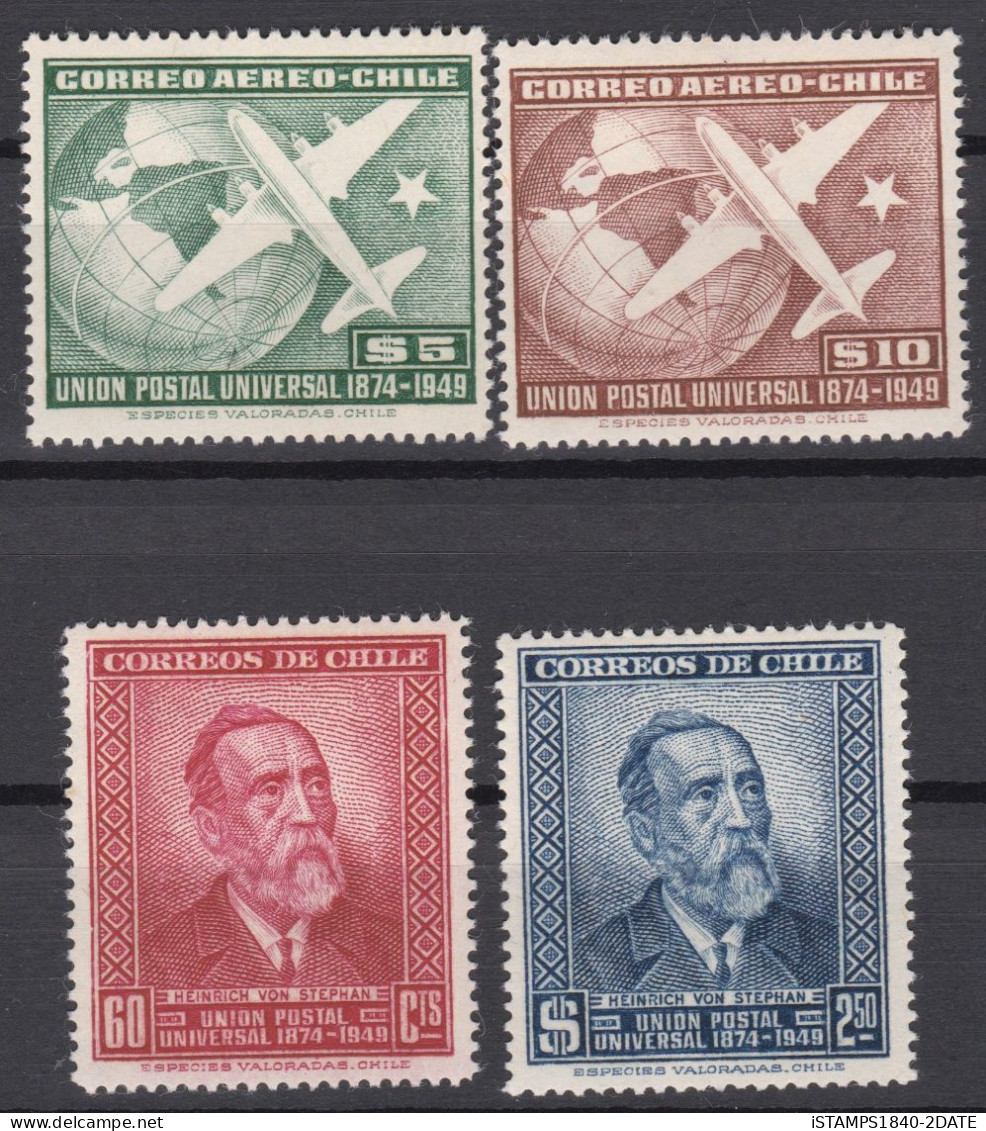 001105/ Chile 1949 U.P.U MNH Set - Chili