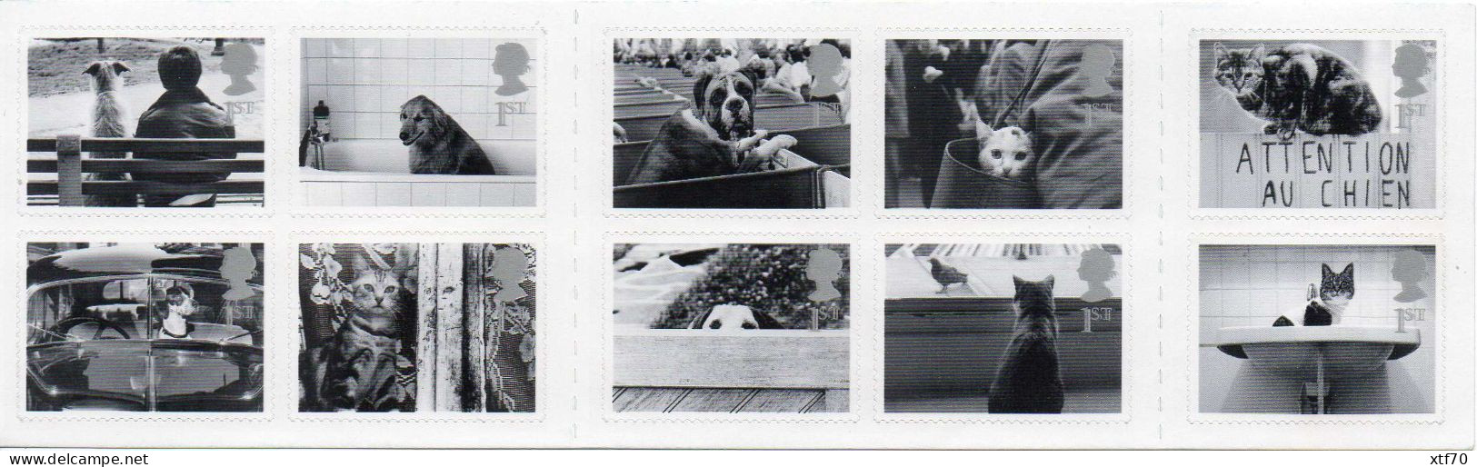 GREAT BRITAIN 2001 Cats And Dogs - Unused Stamps