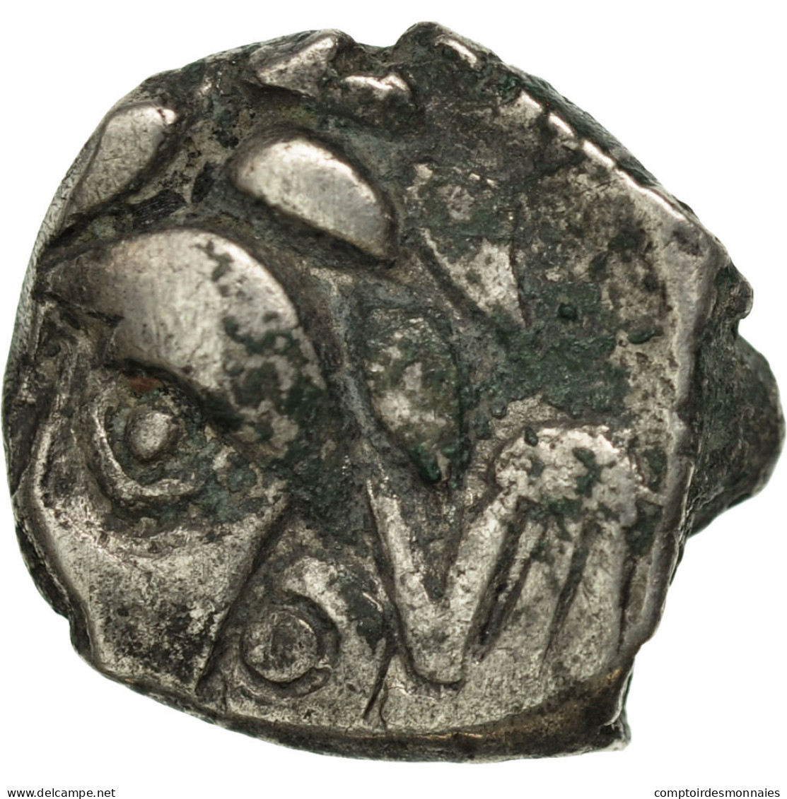 Volcae Tectosages, Drachme "à La Tête Cubiste", 1st Century BC, Argent, TTB - Gallië