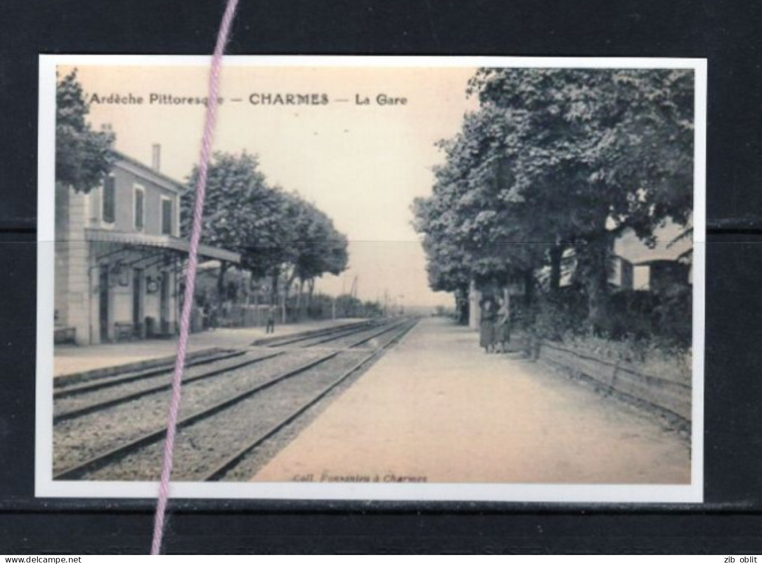 PHOTO FRANCE 07 ARDECHE  CHARMES LA GARE REPRO - Le Teil