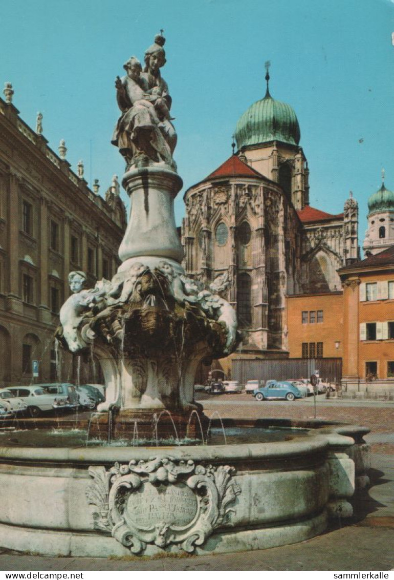 27973 - Passau - Brunnen Auf Dem Domplatz - 1968 - Passau