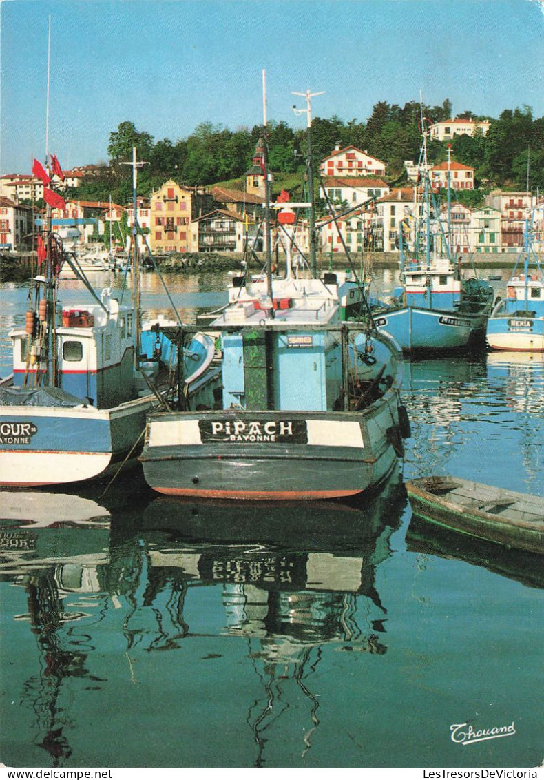 FRANCE - Ciboure - Le Quai Ravel Et Le Port De Saint Jean De Luz - Carte Postale - Ciboure