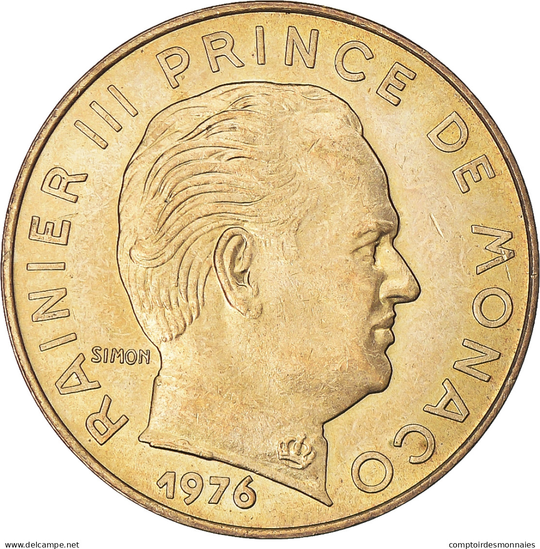 Monnaie, Monaco, 20 Centimes, 1976 - 1960-2001 Neue Francs