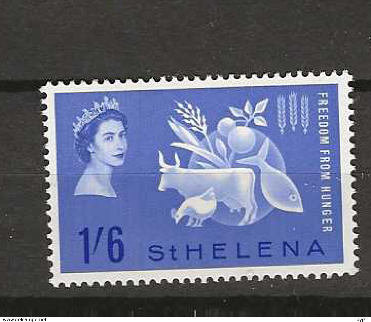 1963 MNH Saint Helena Mi 160 Postfris** - St. Helena