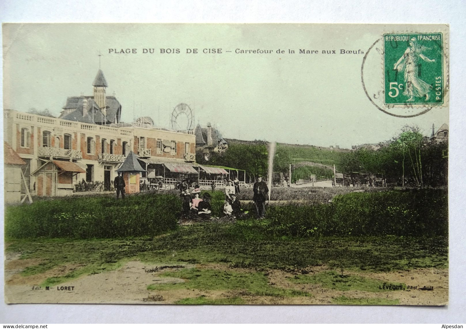 LE BOIS-DE-CISE. Carrefour De La Mare Aux Boeufs - Bois-de-Cise