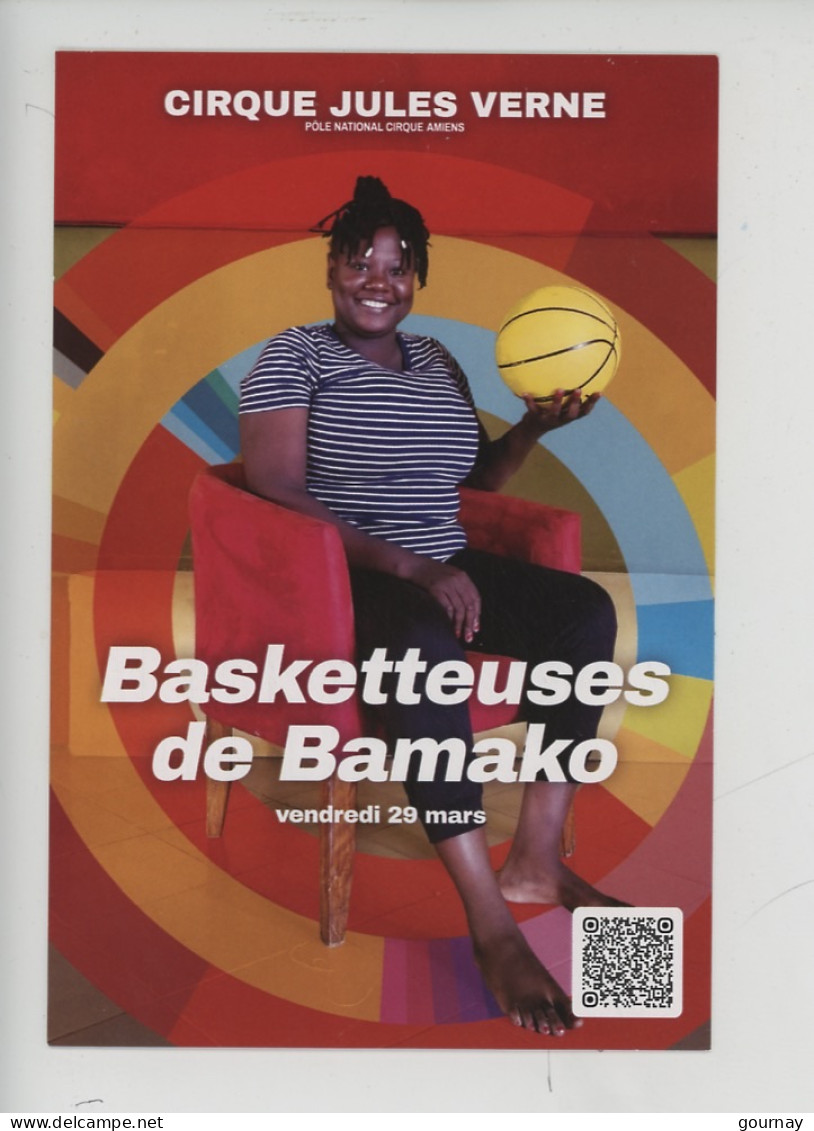 Amiens Cirque Jules Verne France "Basketteuses De Bamako" Thomas Guérineau (entre Jonglage Danse Musique Sport) - Mali